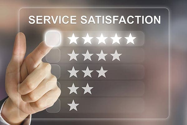 Customer service satisfaction guarantee